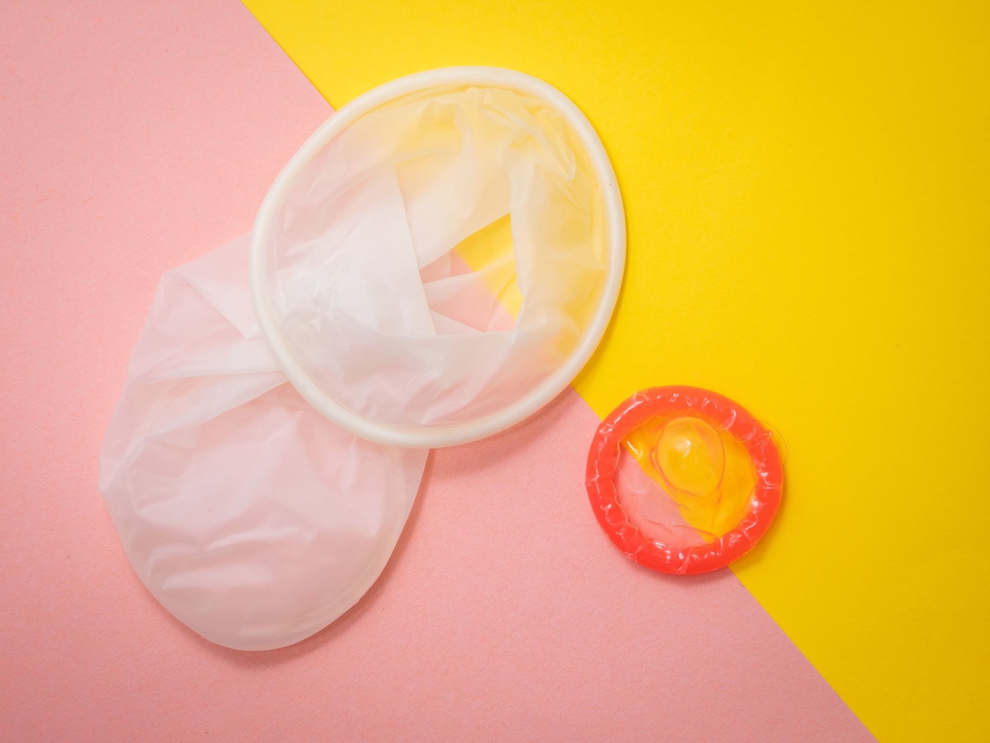 Internal and external condoms